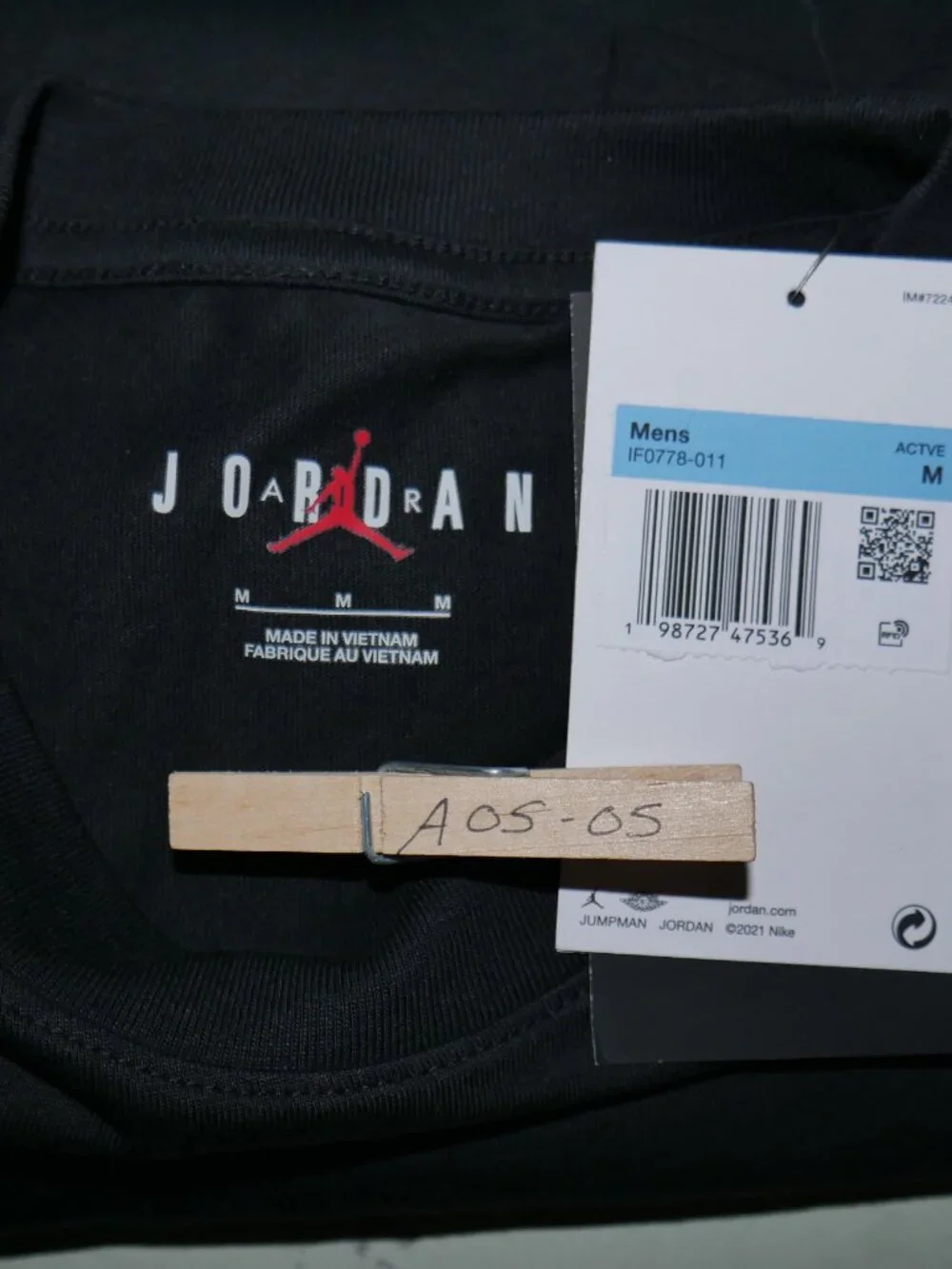Air Jordan 11 Gamma Blue Brooklyn Oversized Fit Crew Men's Sizes S M L XL NWT